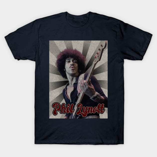 Phil Lynott Classic T-Shirt by StickMen